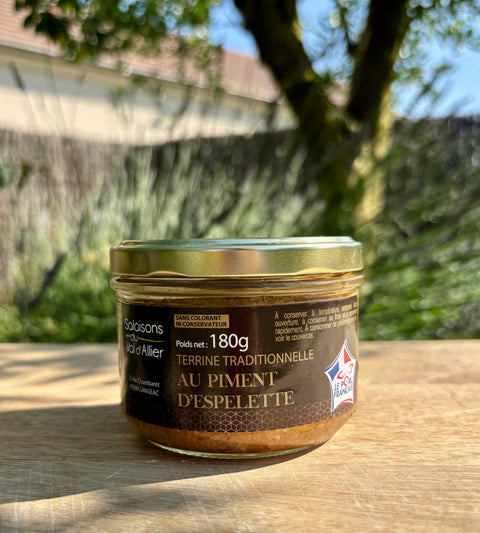 Terrine traditionnelle au Piment d'Espelette