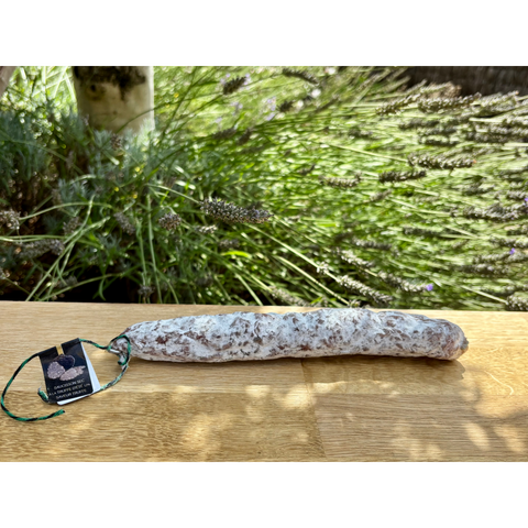 Saucisson sec à la truffe d’été : le saucisson gastronomique qui sublime l’apéritif