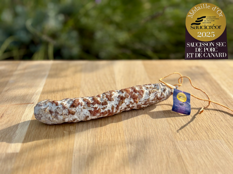 Saucisson au Porc et Canard