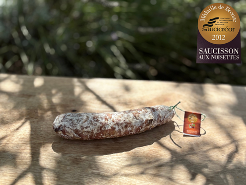 Saucissons aux Fruits à Coque